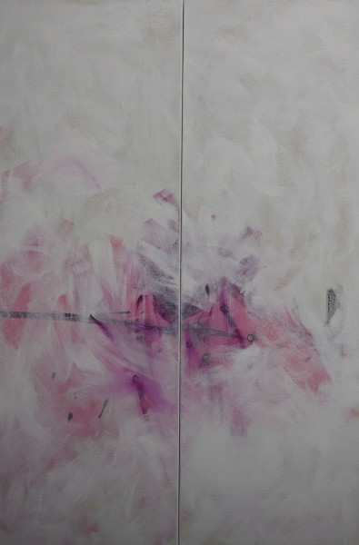 Expansive Energy I _ II 36×24 Diptych